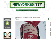 Tablet Screenshot of newyorkshitty.com